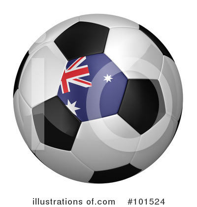 Soccer Balls Clipart #101524 by stockillustrations