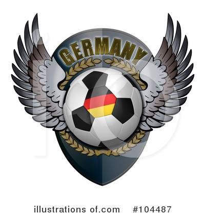 Royalty-Free (RF) Soccer Clipart Illustration by stockillustrations - Stock Sample #104487