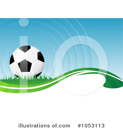 Royalty-Free (RF) Soccer Clipart Illustration by MilsiArt - Stock Sample #1053113