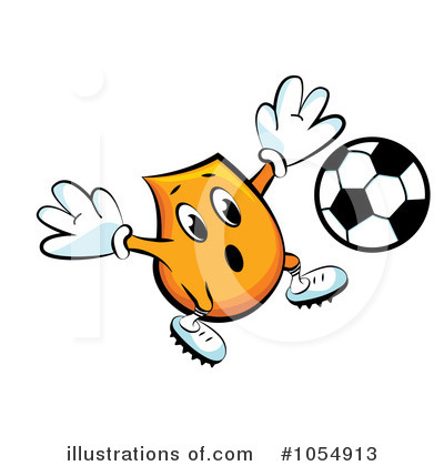 Royalty-Free (RF) Soccer Clipart Illustration by MilsiArt - Stock Sample #1054913