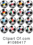 Soccer Clipart #1086417 by stockillustrations