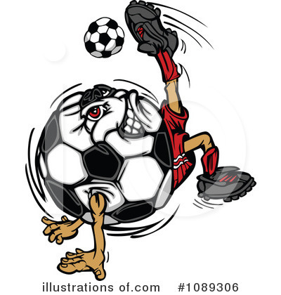 Soccer Ball Clipart #1089306 by Chromaco