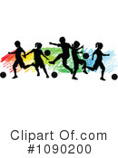 Soccer Clipart #1090200 by Chromaco