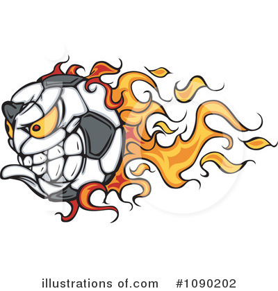 Flames Clipart #1090202 by Chromaco
