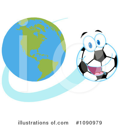 Globe Clipart #1090979 by Hit Toon
