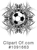 Soccer Clipart #1091663 by Chromaco