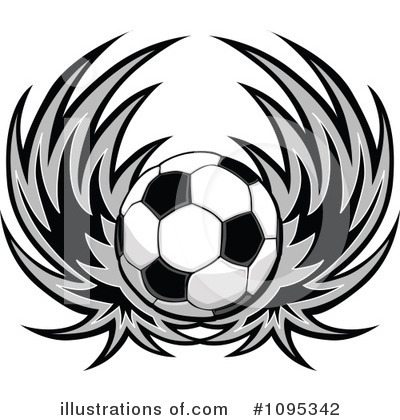 Royalty-Free (RF) Soccer Clipart Illustration by Chromaco - Stock Sample #1095342