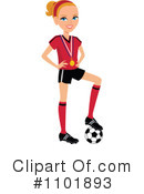 Soccer Clipart #1101893 by Monica