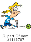 Soccer Clipart #1116787 by toonaday