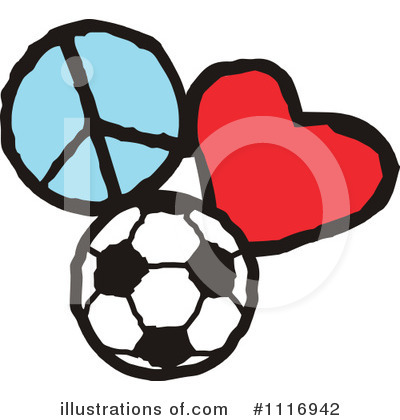 Royalty-Free (RF) Soccer Clipart Illustration by Johnny Sajem - Stock Sample #1116942
