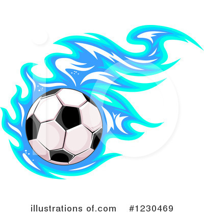 Soccer Ball Clipart #1230469 by Vector Tradition SM
