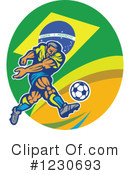 Soccer Clipart #1230693 by patrimonio