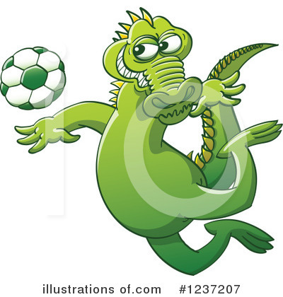 Football Clipart #1237207 by Zooco