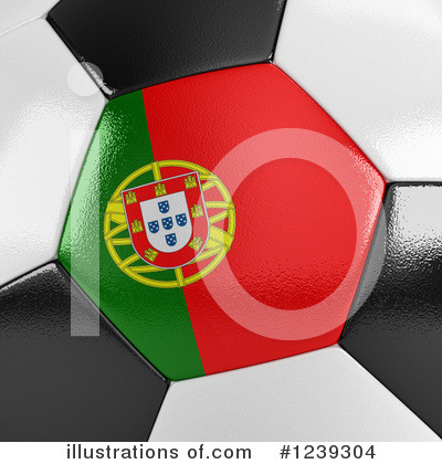 Portugal Flag Clipart #1239304 by stockillustrations