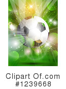 Soccer Clipart #1239668 by KJ Pargeter