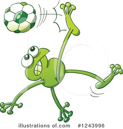 Royalty-Free (RF) Soccer Clipart Illustration by Zooco - Stock Sample #1243996