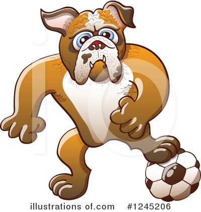Football Clipart #1245206 by Zooco