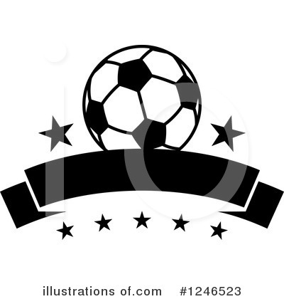 Royalty-Free (RF) Soccer Clipart Illustration by Vector Tradition SM - Stock Sample #1246523