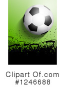 Soccer Clipart #1246688 by KJ Pargeter