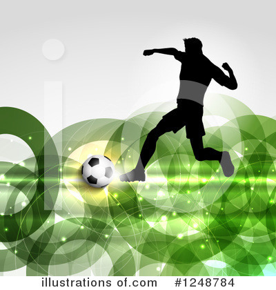 Royalty-Free (RF) Soccer Clipart Illustration by KJ Pargeter - Stock Sample #1248784