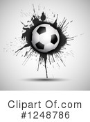 Soccer Clipart #1248786 by KJ Pargeter