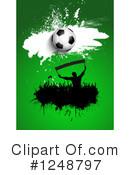 Soccer Clipart #1248797 by KJ Pargeter