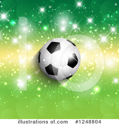 Royalty-Free (RF) Soccer Clipart Illustration by KJ Pargeter - Stock Sample #1248804