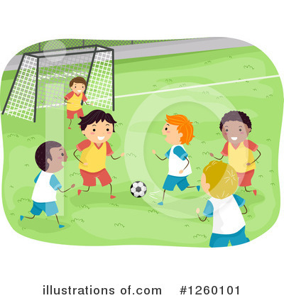 Royalty-Free (RF) Soccer Clipart Illustration by BNP Design Studio - Stock Sample #1260101