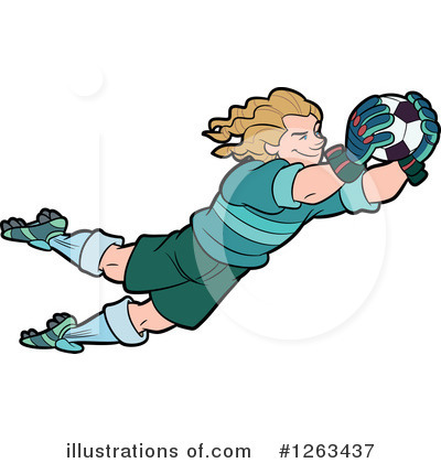 Royalty-Free (RF) Soccer Clipart Illustration by Frisko - Stock Sample #1263437