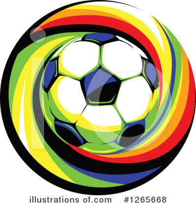 Soccer Ball Clipart #1265668 by Chromaco