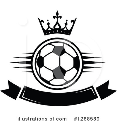 Soccer Ball Clipart #1268589 by Vector Tradition SM