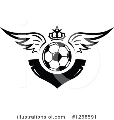 Royalty-Free (RF) Soccer Clipart Illustration by Vector Tradition SM - Stock Sample #1268591