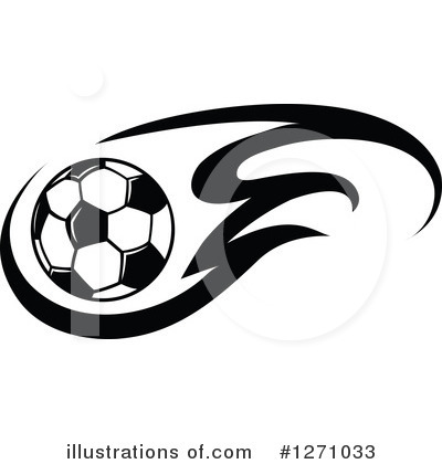 Soccer Ball Clipart #1271033 by Vector Tradition SM