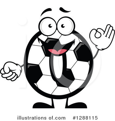 Royalty-Free (RF) Soccer Clipart Illustration by Vector Tradition SM - Stock Sample #1288115