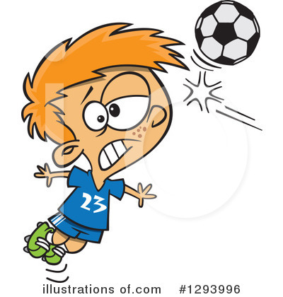 Royalty-Free (RF) Soccer Clipart Illustration by toonaday - Stock Sample #1293996