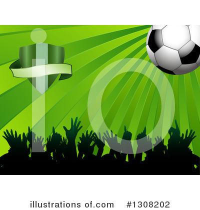Royalty-Free (RF) Soccer Clipart Illustration by elaineitalia - Stock Sample #1308202