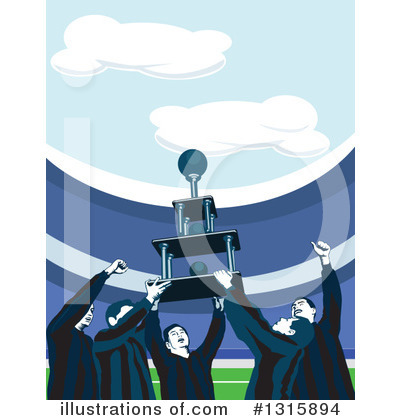 Royalty-Free (RF) Soccer Clipart Illustration by David Rey - Stock Sample #1315894