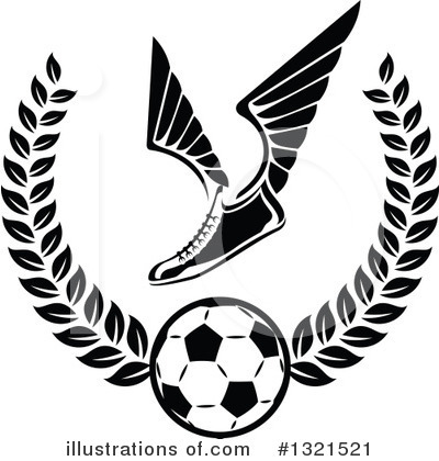 Soccer Ball Clipart #1321521 by Vector Tradition SM