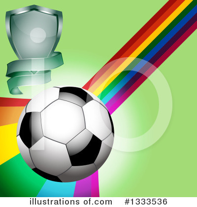 Royalty-Free (RF) Soccer Clipart Illustration by elaineitalia - Stock Sample #1333536