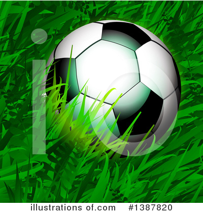 Royalty-Free (RF) Soccer Clipart Illustration by elaineitalia - Stock Sample #1387820