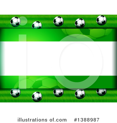 Royalty-Free (RF) Soccer Clipart Illustration by elaineitalia - Stock Sample #1388987