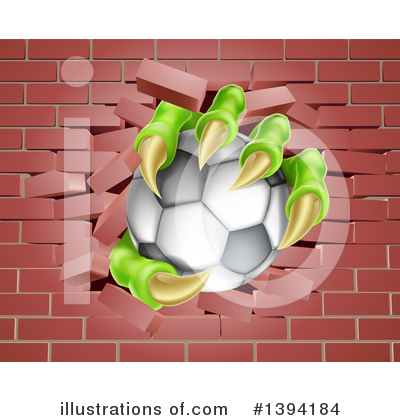 Royalty-Free (RF) Soccer Clipart Illustration by AtStockIllustration - Stock Sample #1394184