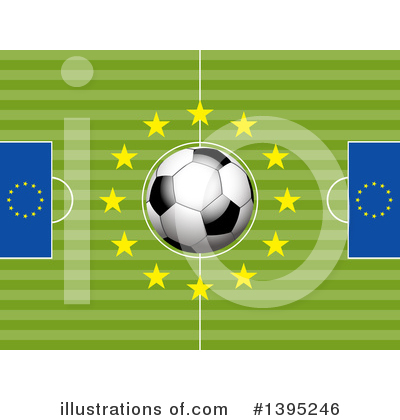 Royalty-Free (RF) Soccer Clipart Illustration by elaineitalia - Stock Sample #1395246