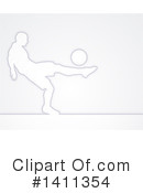 Soccer Clipart #1411354 by AtStockIllustration
