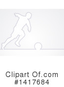 Soccer Clipart #1417684 by AtStockIllustration