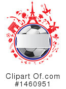 Soccer Clipart #1460951 by Domenico Condello