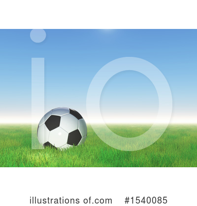 Soccer Clipart #1540085 by KJ Pargeter