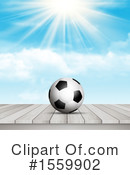 Soccer Clipart #1559902 by KJ Pargeter