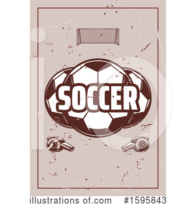 Royalty-Free (RF) Soccer Clipart Illustration by Vector Tradition SM - Stock Sample #1595843