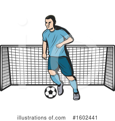 Royalty-Free (RF) Soccer Clipart Illustration by Vector Tradition SM - Stock Sample #1602441